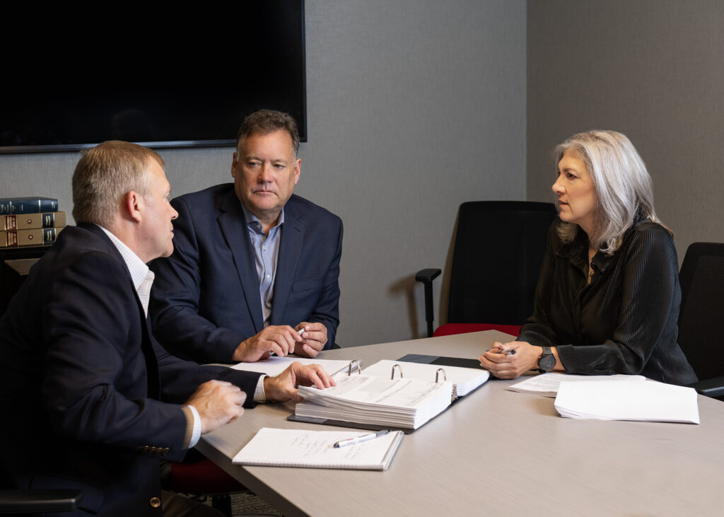 Michael Huitink, Robb Risch, and Susan Sorrentino